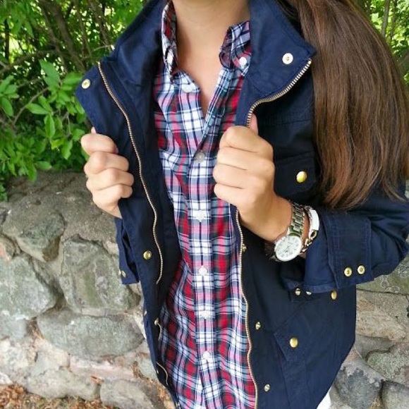 J. Crew Jackets & Blazers - J Crew Navy Field Jacket - NWOT - Size Small